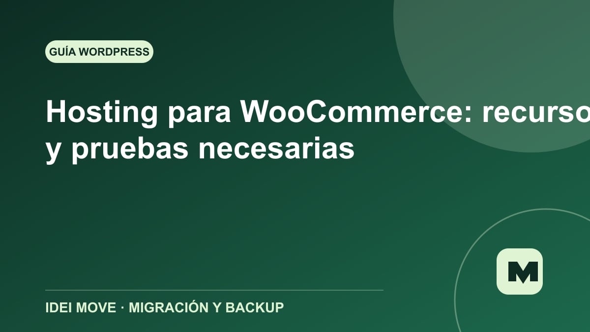 Imagen de la gu&iacute;a Hosting para WooCommerce: recursos y pruebas necesarias