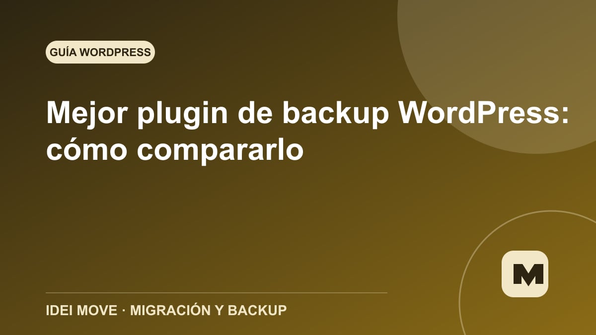 Imagen de la gu&iacute;a Mejor plugin de backup WordPress: c&oacute;mo compararlo